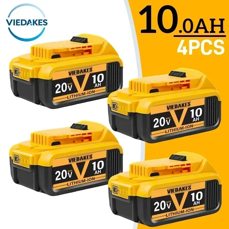 Replacement 20V 12.0Ah Lithium Battery for Dewalt DCD790 DCB200 Cordless Drill Impact Wrench Screwdriver Rechargeable Battery