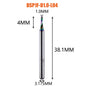 1pc AAAAA Single Flute Carbide Spiral End Mill 3.175 ,4,5,6mm Aluminum Milling Cutter Engraving Woodworking Acrylic DLC Coating