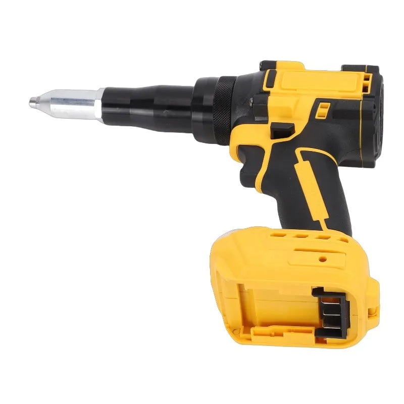 Cordless Brushless Automatic Riveter | Dual Speed | For Dewalt 20V DCB180/200/201/203 | LED Light