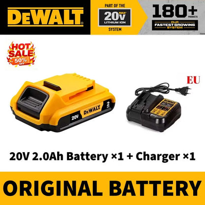 100% Original Dewalt 60V 9.0Ah Battery 18650 ‌Li-Ion 18V/20V 5.0Ah 6.0Ah Power Tool Battery High Power Rechargeable Battery