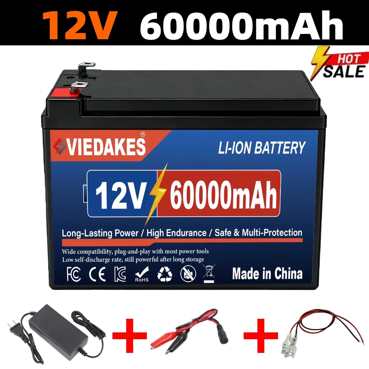 100Ah 12V 3S7P High Capacity Battery Pack, for Kids ATV Power Wheels, Flat Voltage Discharge Curve No Memory Effect