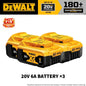 100% Original Dewalt 60V 9.0Ah Battery 18650 ‌Li-Ion 18V/20V 5.0Ah 6.0Ah Power Tool Battery High Power Rechargeable Battery