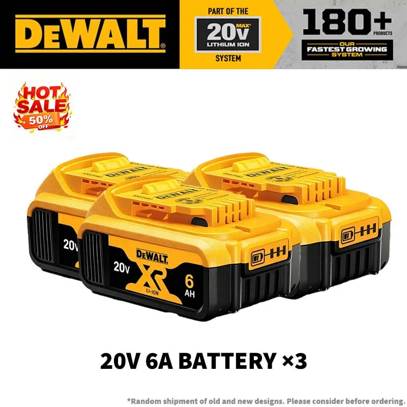 DEWALT Power 18V/20V 2.0Ah 5.0Ah 6.0Ah 9.0Ah Power Tools Battery Charger Combo DCB200,DCB202,DCB205,DCB206,DCB209,DCB184
