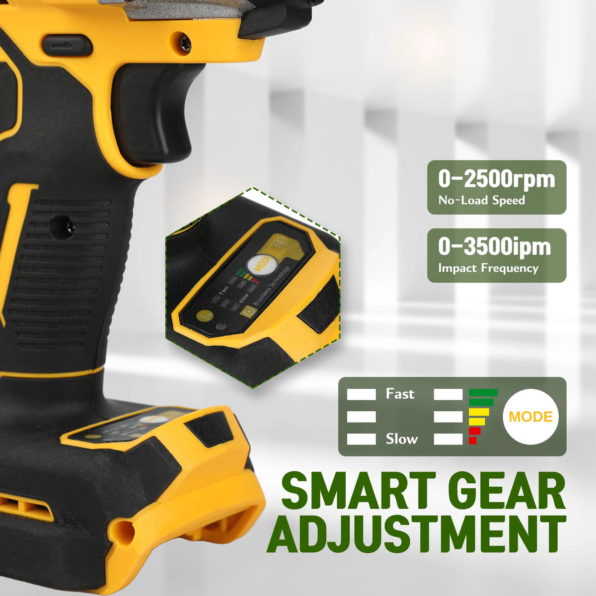 DEWALT DCF922 20V Compact Impact Wrench Brushless Motor Professional Tool For Truck Repair And Assembly