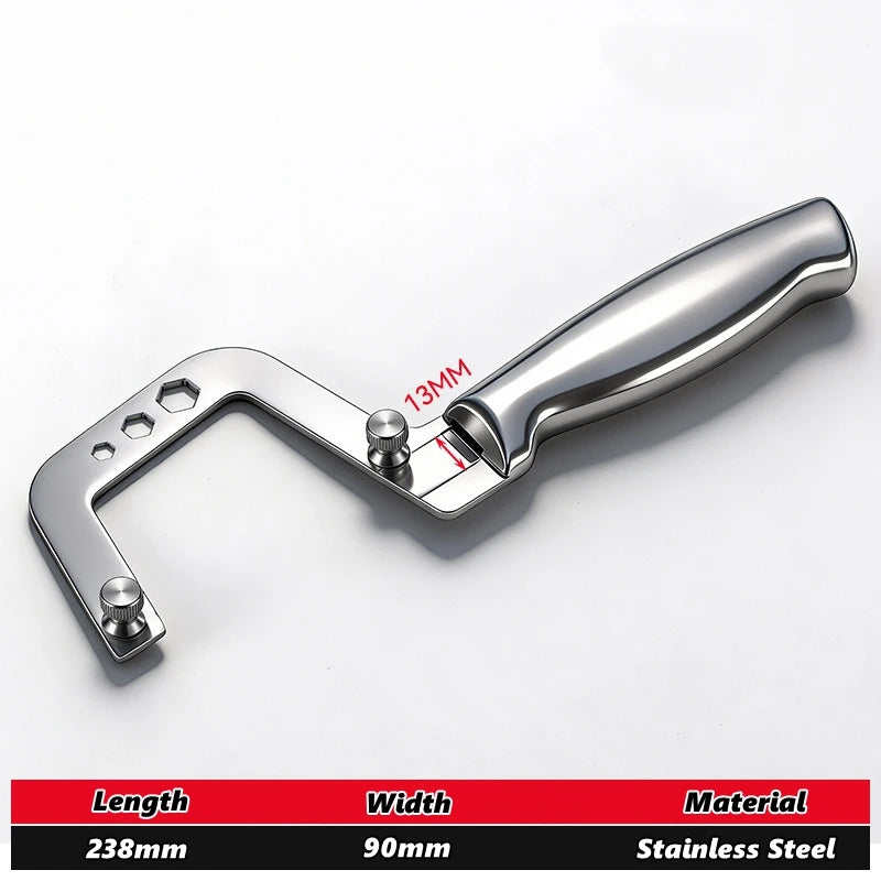 Mini Hacksaw Stainless Steel Frame Small Hacksaw Household DIY Small Handheld Saw Hand Saw for Wood / Plastic / Metal Cutting