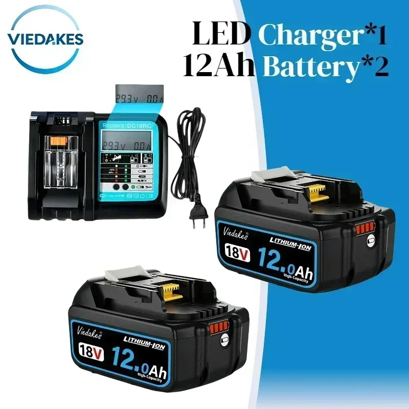 Original for Makita 18V Battery BL1840 BL1830B BL1850B BL1850 BL1860 BL1815 Replacement Lithium Battery