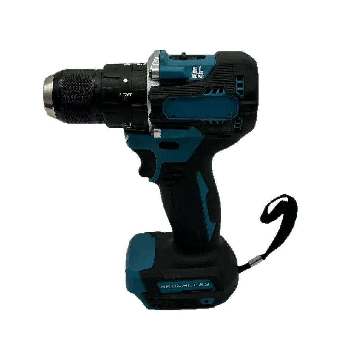 Portable Professional Industrial 10mm 21V Li-Ion Battery Chargeable Cordless Electric Drill Brushless Motor Variable Drilling