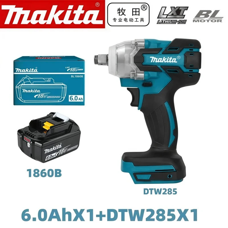 100% Genuine Original BL1860B 18V 6Ah Lithium Battery for BL1850B BL1840B Cordless Drill Impact Wrench Driver Power Tools