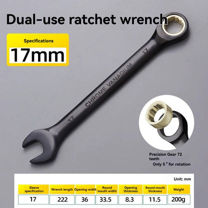 DGEV Universal Torx Wrench Adjustable Torque 8-19mm Ratchet Spanner for Bicycle Motorcycle Car Repair Tools Mechanical Tool