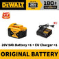 100% Original Dewalt 60V 9.0Ah Battery 18650 ‌Li-Ion 18V/20V 5.0Ah 6.0Ah Power Tool Battery High Power Rechargeable Battery