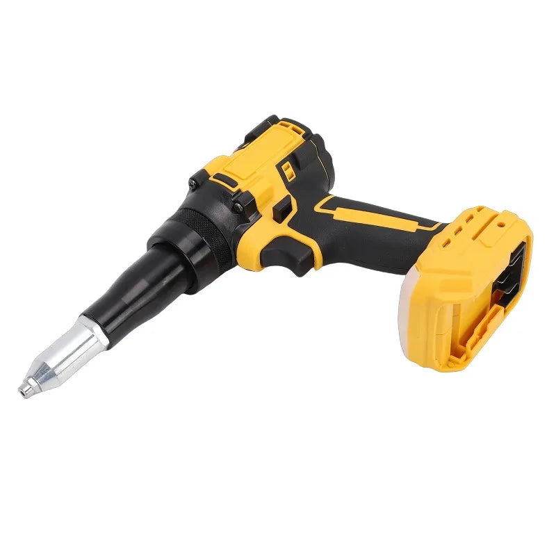 Cordless Brushless Automatic Riveter | Dual Speed | For Dewalt 20V DCB180/200/201/203 | LED Light