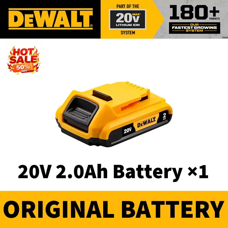 100% Original Dewalt 60V 9.0Ah Battery 18650 ‌Li-Ion 18V/20V 5.0Ah 6.0Ah Power Tool Battery High Power Rechargeable Battery