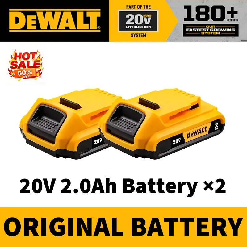 100% Original Dewalt 60V 9.0Ah Battery 18650 ‌Li-Ion 18V/20V 5.0Ah 6.0Ah Power Tool Battery High Power Rechargeable Battery
