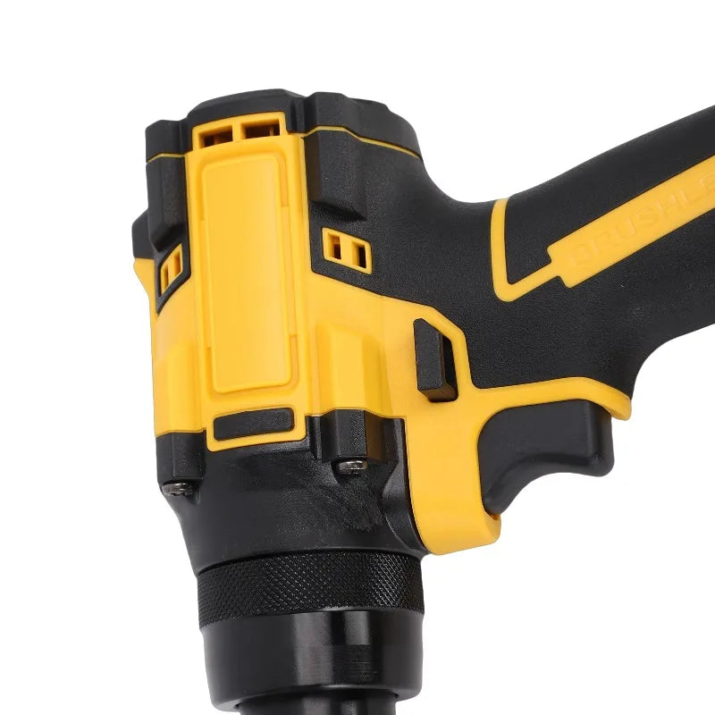 Cordless Brushless Automatic Riveter | Dual Speed | For Dewalt 20V DCB180/200/201/203 | LED Light