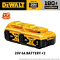 100% Original Dewalt 60V 9.0Ah Battery 18650 ‌Li-Ion 18V/20V 5.0Ah 6.0Ah Power Tool Battery High Power Rechargeable Battery