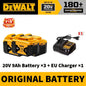 100% Original Dewalt 60V 9.0Ah Battery 18650 ‌Li-Ion 18V/20V 5.0Ah 6.0Ah Power Tool Battery High Power Rechargeable Battery