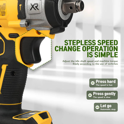 DEWALT DCF922 20V Compact Impact Wrench Brushless Motor Professional Tool For Truck Repair And Assembly
