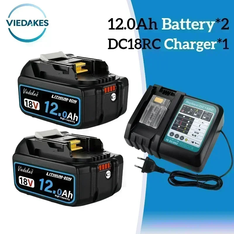 Original for Makita 18V Battery BL1840 BL1830B BL1850B BL1850 BL1860 BL1815 Replacement Lithium Battery