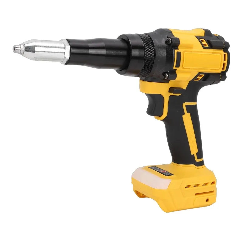Cordless Brushless Automatic Riveter | Dual Speed | For Dewalt 20V DCB180/200/201/203 | LED Light