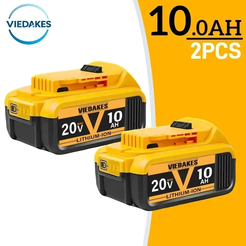 Replacement 20V 12.0Ah Lithium Battery for Dewalt DCD790 DCB200 Cordless Drill Impact Wrench Screwdriver Rechargeable Battery