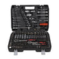 216-Piece Professional Socket Set 1/2' 3/8' 1/4' Drive SAE & Metric with 72-Tooth Ratchet for Automotive And Home Repair.（1SET）