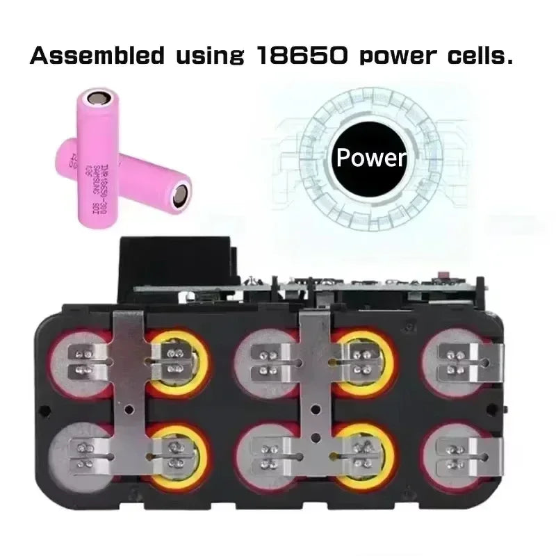 18V 9Ah Lithium-Ion Battery for Milwaukee High Power Replacement Battery for 18V Cordless Power Tools 18650 Cell Li-ion Battery