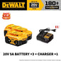 100% Original Dewalt 60V 9.0Ah Battery 18650 ‌Li-Ion 18V/20V 5.0Ah 6.0Ah Power Tool Battery High Power Rechargeable Battery
