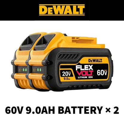 100% Original Dewalt 60V 9.0Ah Battery 18650 ‌Li-Ion 18V/20V 5.0Ah 6.0Ah Power Tool Battery High Power Rechargeable Battery