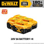 100% Original Dewalt 60V 9.0Ah Battery 18650 ‌Li-Ion 18V/20V 5.0Ah 6.0Ah Power Tool Battery High Power Rechargeable Battery