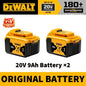 100% Original Dewalt 60V 9.0Ah Battery 18650 ‌Li-Ion 18V/20V 5.0Ah 6.0Ah Power Tool Battery High Power Rechargeable Battery