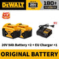 100% Original Dewalt 60V 9.0Ah Battery 18650 ‌Li-Ion 18V/20V 5.0Ah 6.0Ah Power Tool Battery High Power Rechargeable Battery