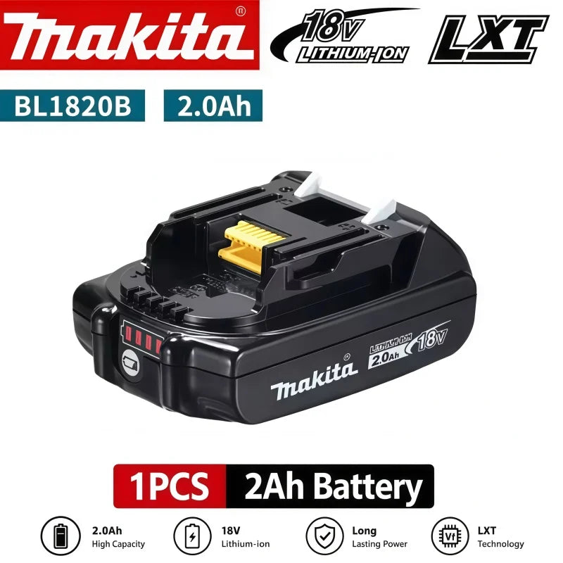 100% Genuine Original BL1860B 18V 6Ah Lithium Battery for BL1850B BL1840B Cordless Drill Impact Wrench Driver Power Tools