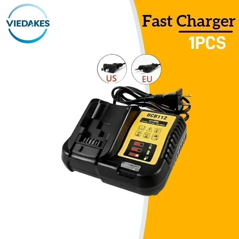 Replacement 20V 12.0Ah Lithium Battery for Dewalt DCD790 DCB200 Cordless Drill Impact Wrench Screwdriver Rechargeable Battery